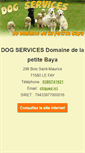 Mobile Screenshot of domainedelapetitebaya.com